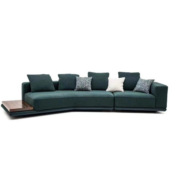 Shaped Curved Corner Sofa