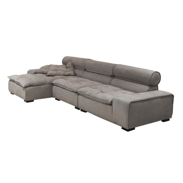 Double Side Frosted Fabric Sofa