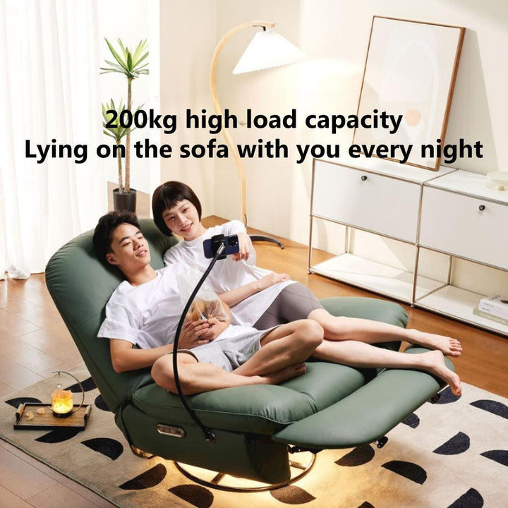 Green Smart Electric Lazy Boy Sofa for 2 People