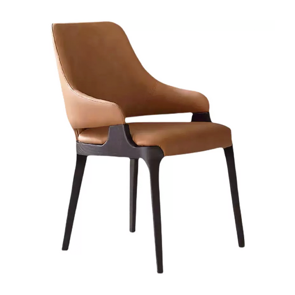 Italian Minimalist Fabric Dining Chair