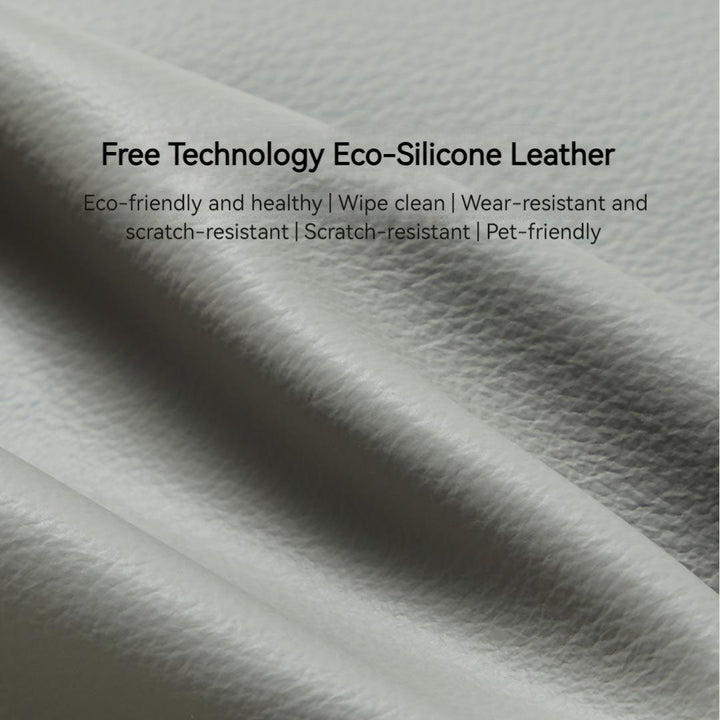 Feel ecological leather smart electric bed F series uses Free technology ecological silicone leather, which can be wiped clean