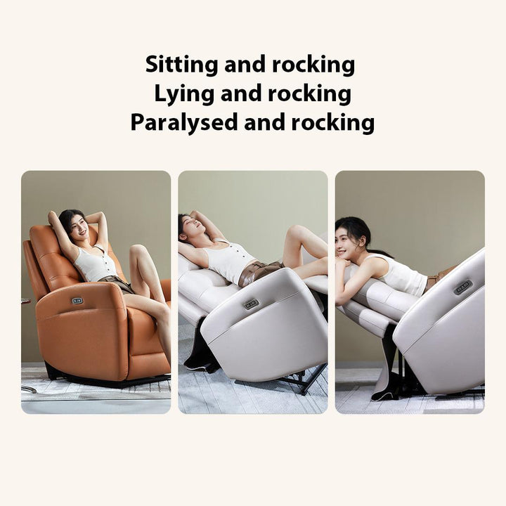 Intelligent Electric Slow Rocking Sofa Single Small Sofa can be used for sitting, lying down 