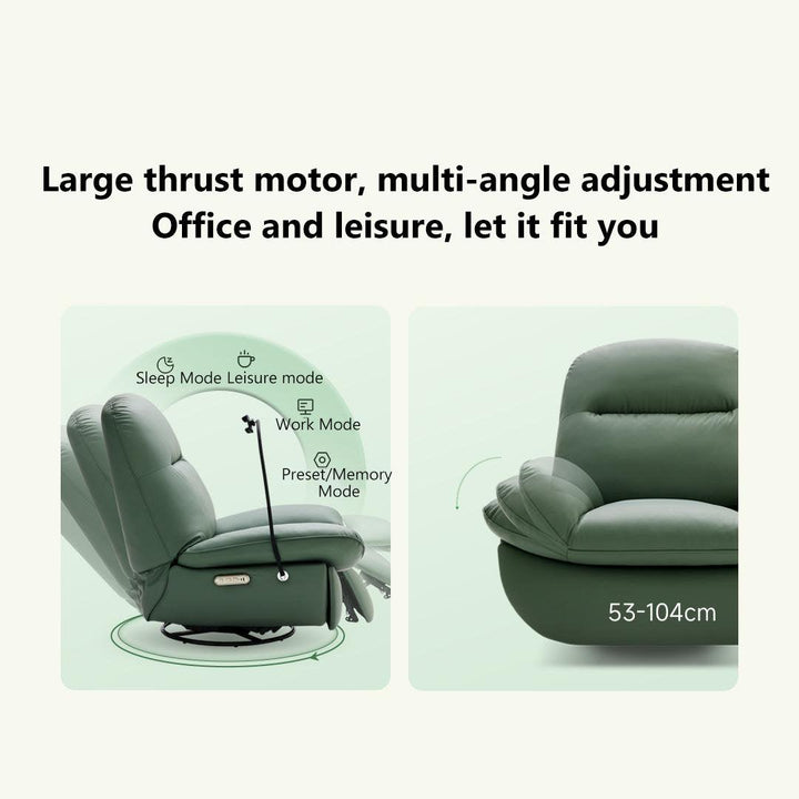 Intelligent Lazy Power Sofa with Multi-Angle Adjustment