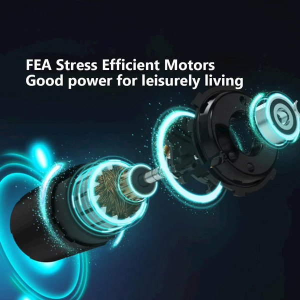 Cozy smart massage sofa contains FEA stress efficient motor to provide power