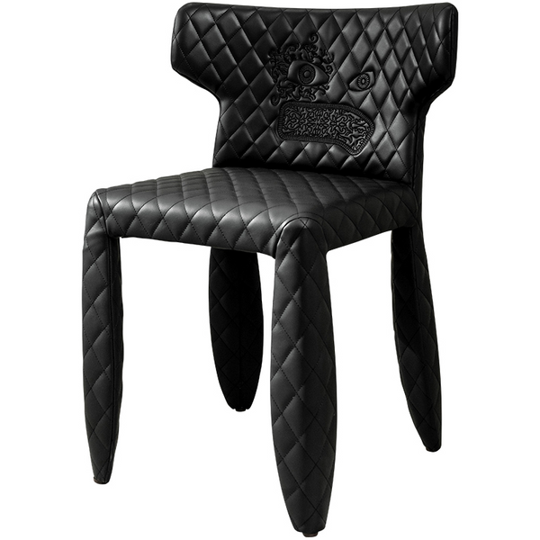 Mooi Leather Casual Dining Chair